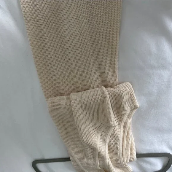 ZARA Sleeveless Waffle Weave Knit Dress SZ Medium - Picture 4 of 8